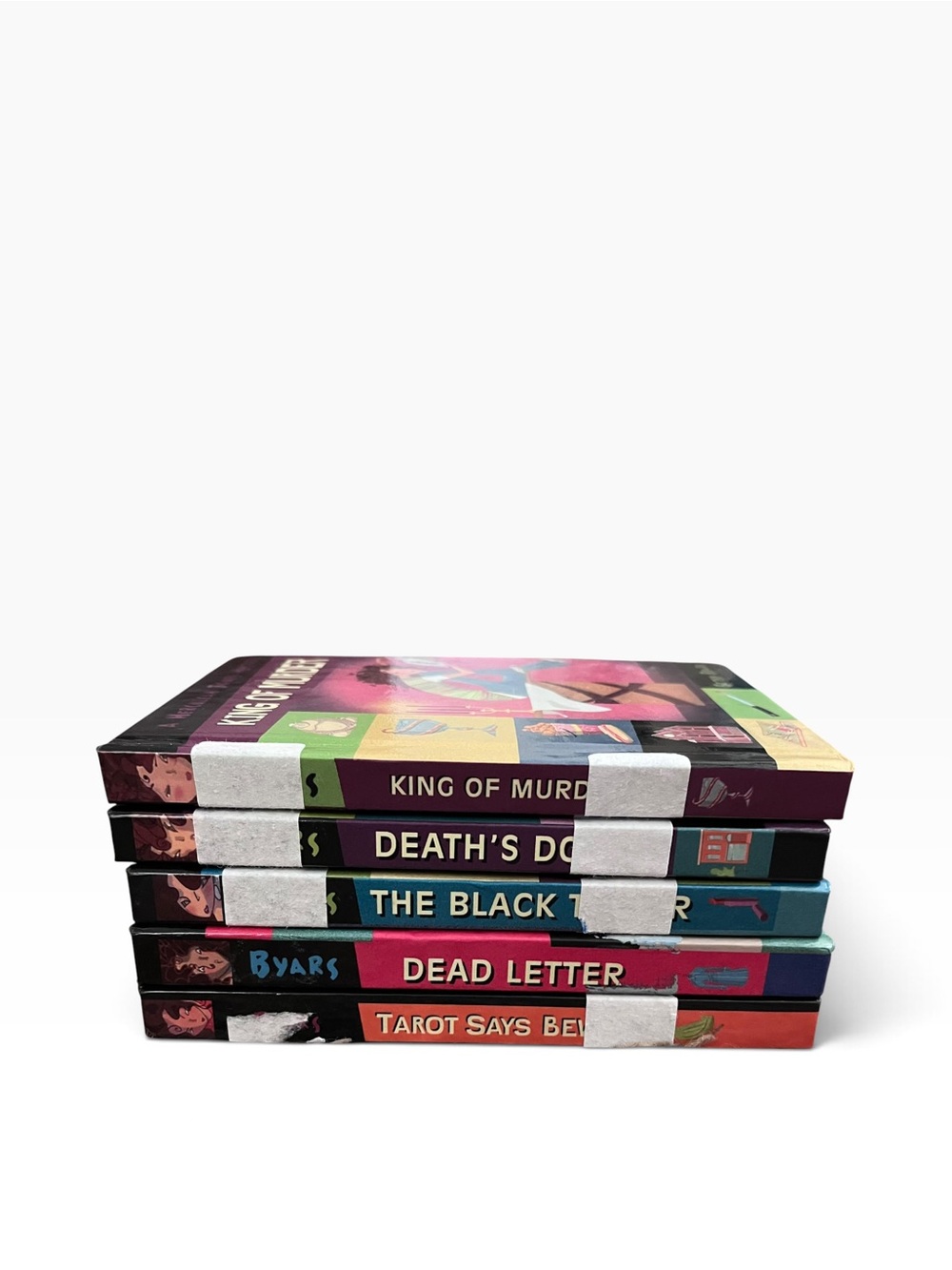 Herculeah Jones Mystery Lot 5 HC Books Betsy Byars King Of Murder Dead Letter